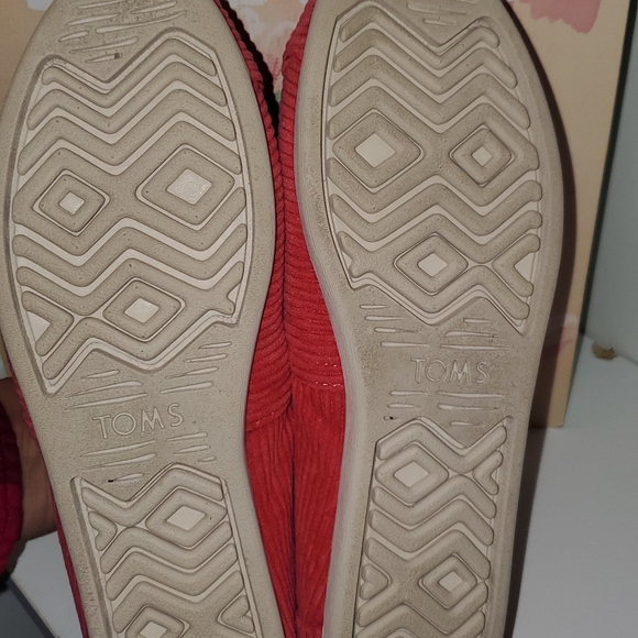 NWOT TOMS Corduroy Slip-Ons - Picture 3 of 5